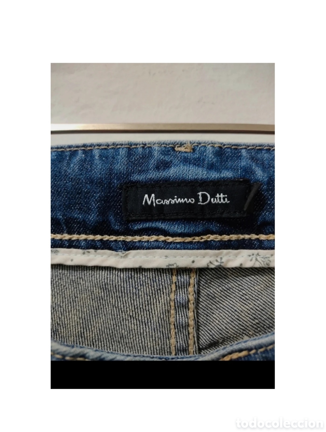 Segunda mano: Vaqueros Rectos para mujer talla M marca Massimo Dutti - Foto 6