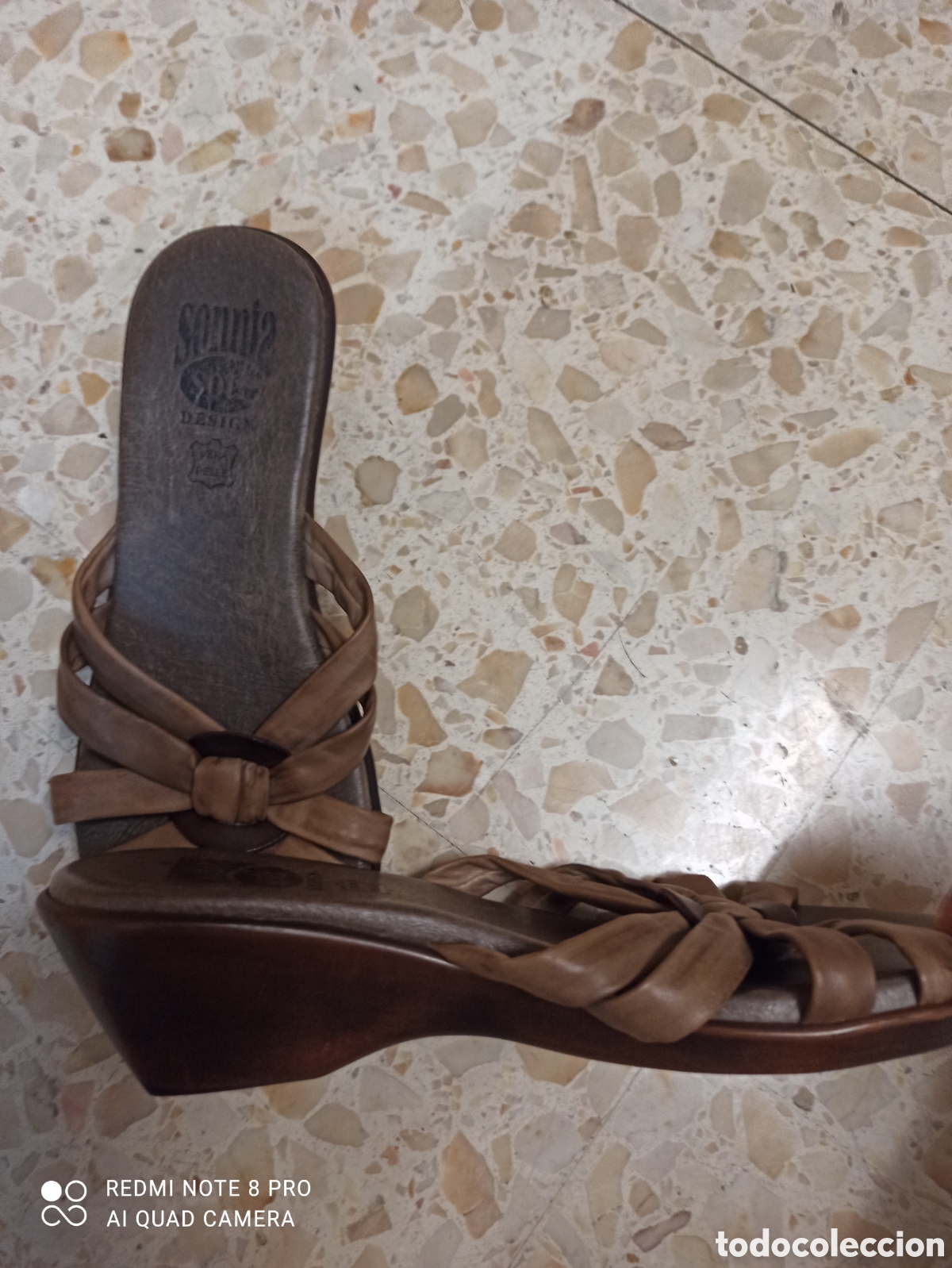 Segunda mano: Sandalias de piel, muy c&oacute;modas - Foto 2
