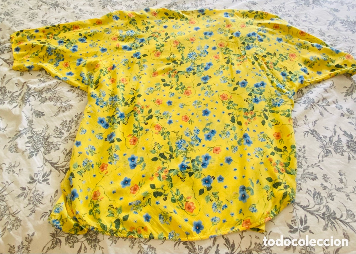 Segunda mano: Kimono Amarillo Estampado - Foto 4