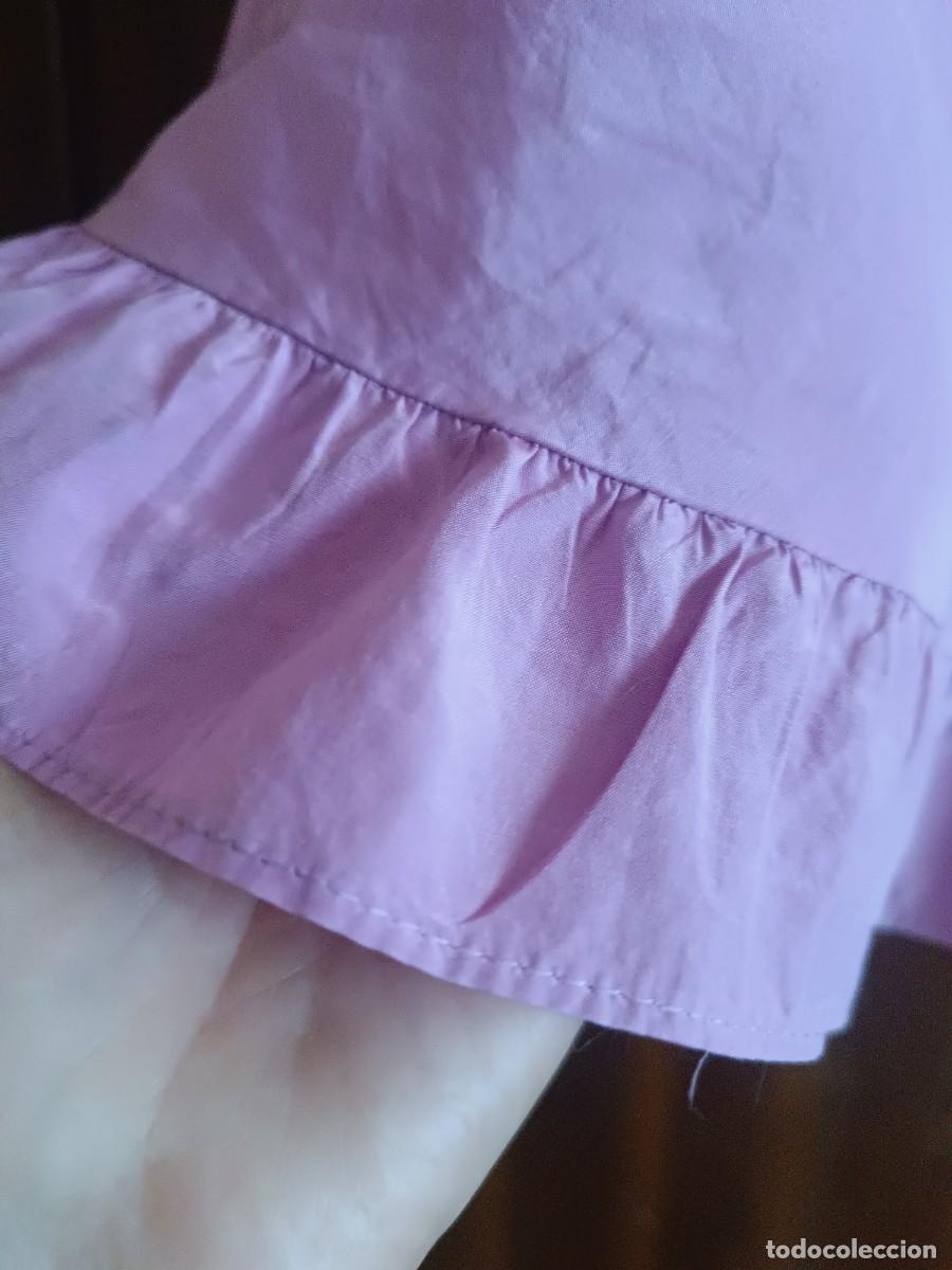 Segunda mano: Blusa seda y algod&oacute;n lila - Foto 5