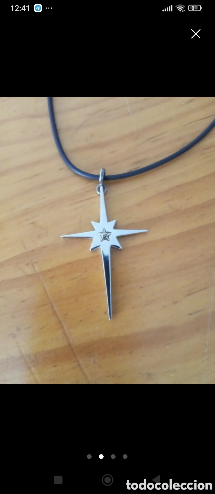 Segunda mano: Cruz de acero Morellato - Foto 1