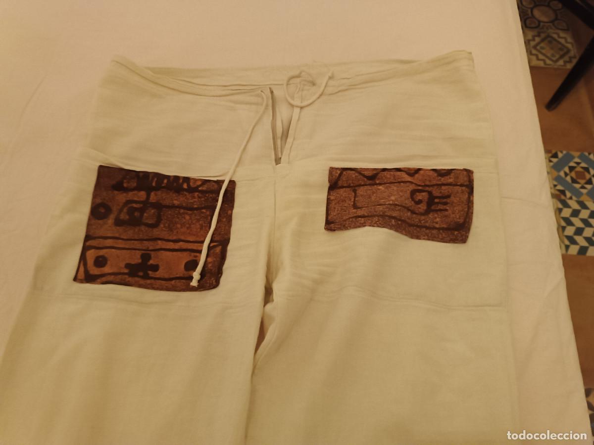 Segunda mano: PANTALON DE LINO ORIGINAL, &Eacute;TNICO - Foto 2