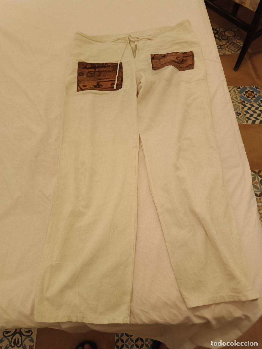 Segunda mano: PANTALON DE LINO ORIGINAL, &Eacute;TNICO - Foto 3