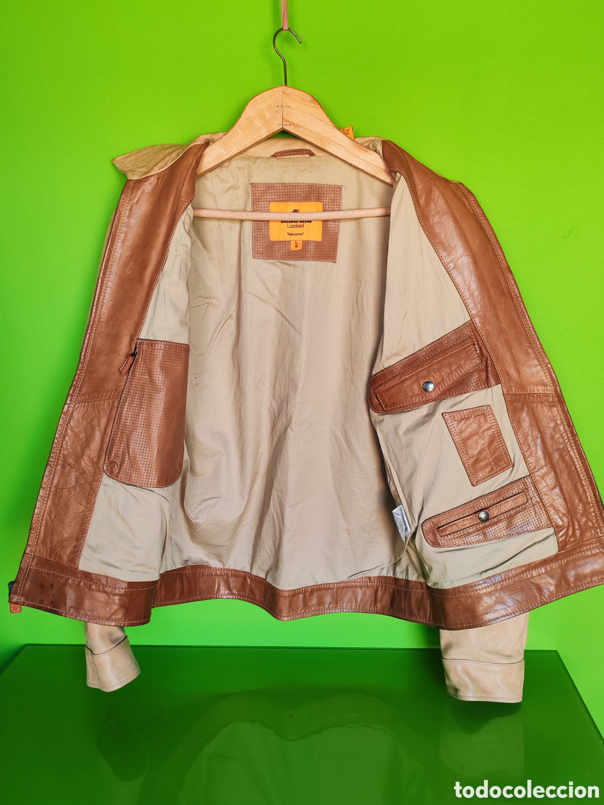 Segunda mano: Chaqueta de cuero Timberland - Foto 3