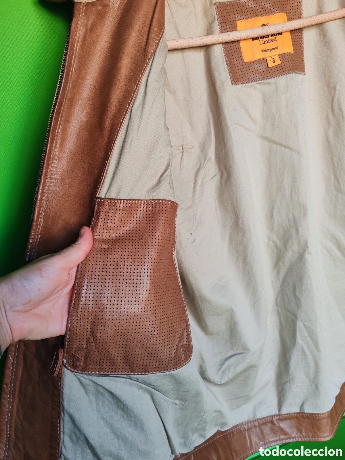 Segunda mano: Chaqueta de cuero Timberland - Foto 4