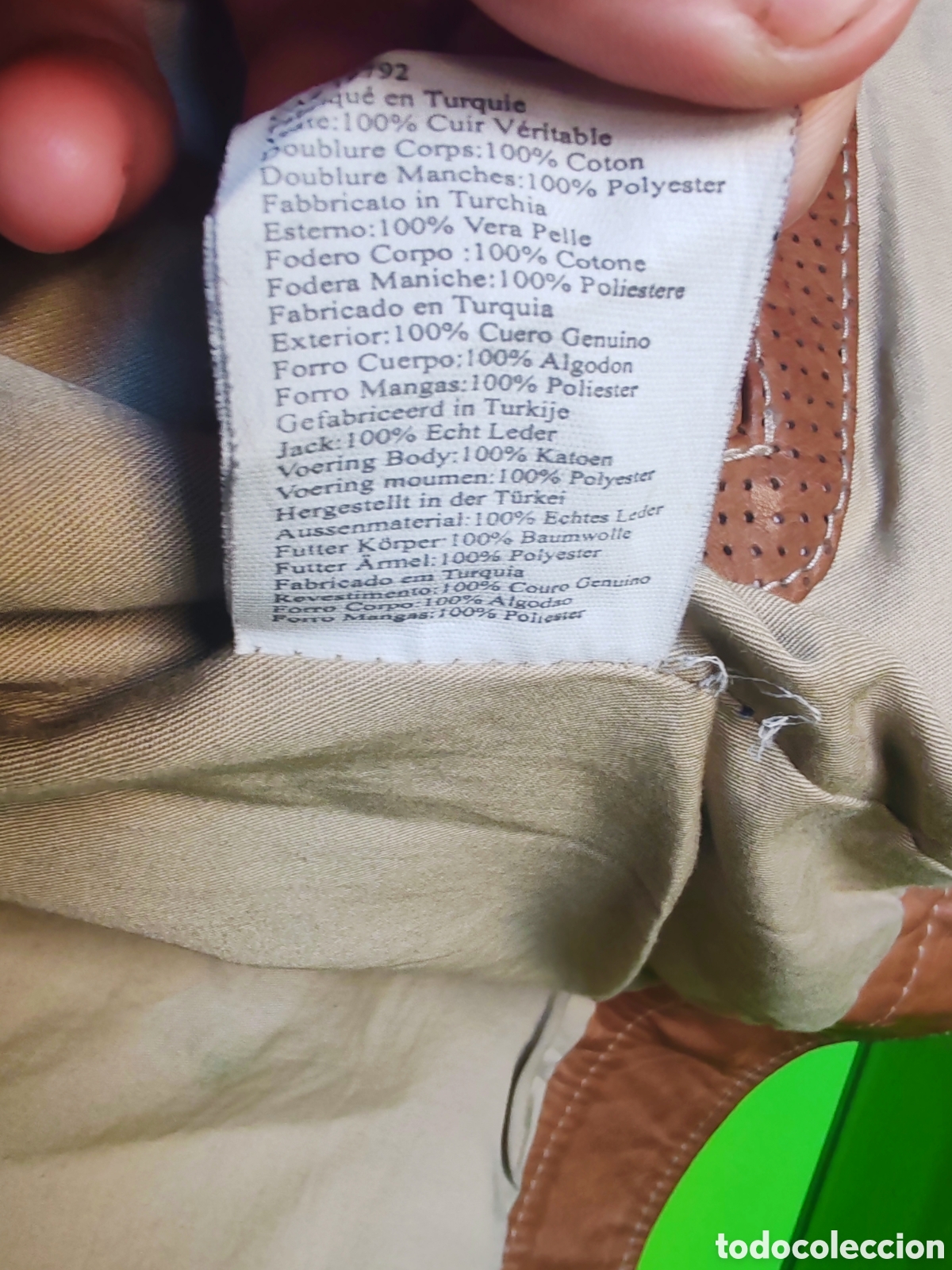 Segunda mano: Chaqueta de cuero Timberland - Foto 6