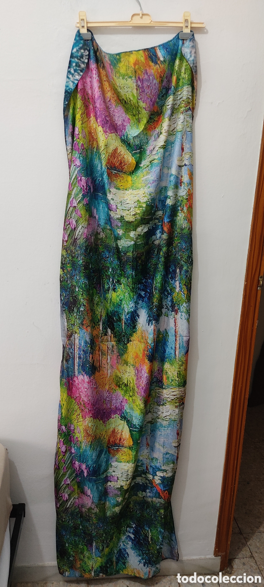 Segunda mano: Pa&ntilde;uelo Extra Largo Reversible para mujer 100% Seda - Foto 2