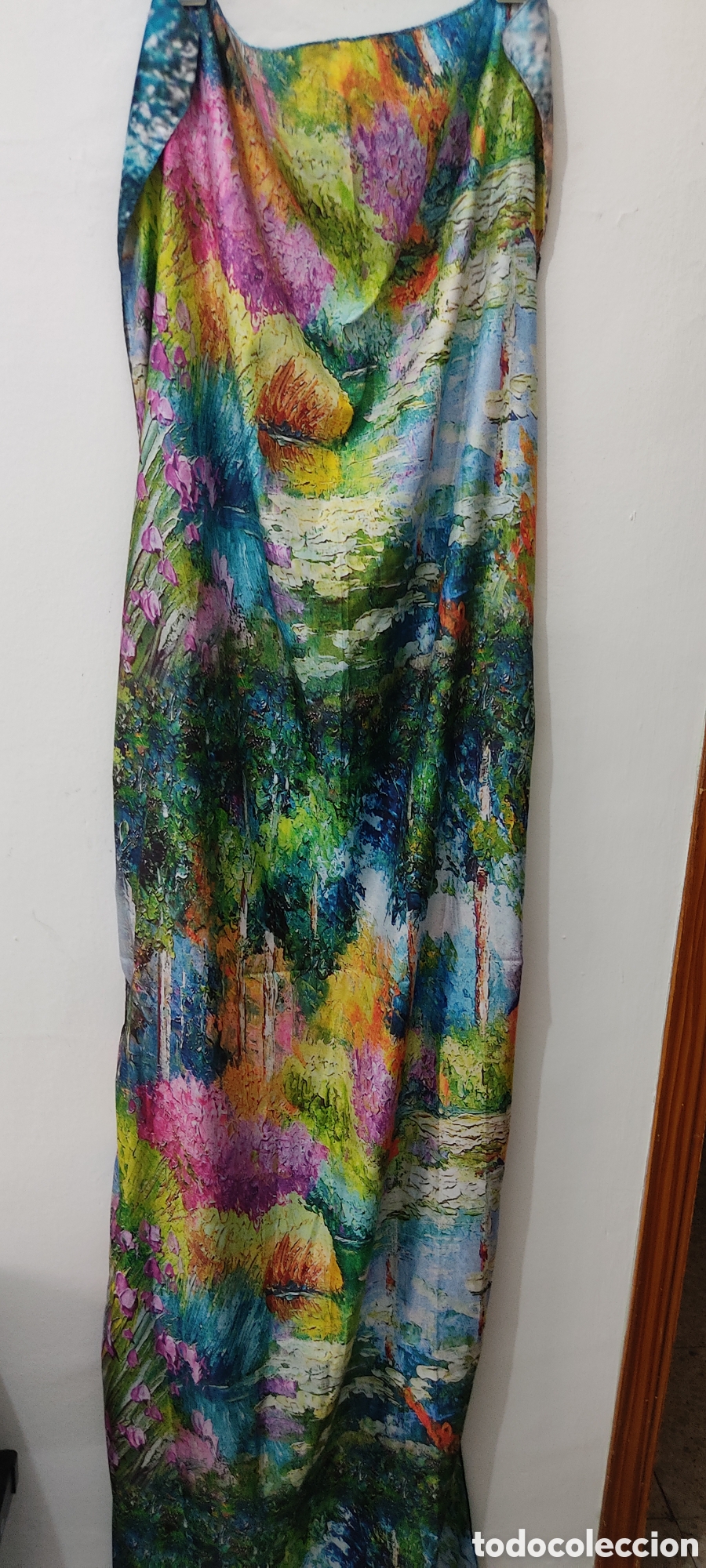 Segunda mano: Pa&ntilde;uelo Extra Largo Reversible para mujer 100% Seda - Foto 3