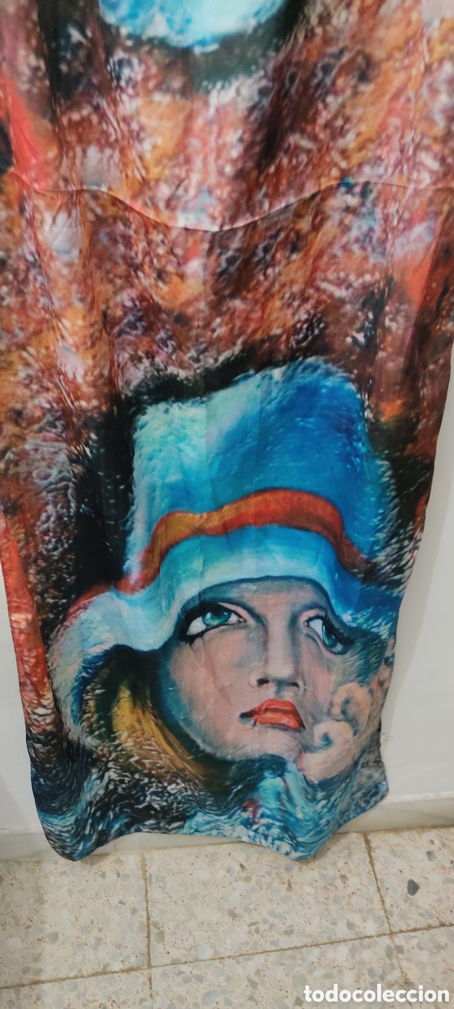 Segunda mano: Pa&ntilde;uelo Extra Largo Reversible para mujer 100% Seda - Foto 7