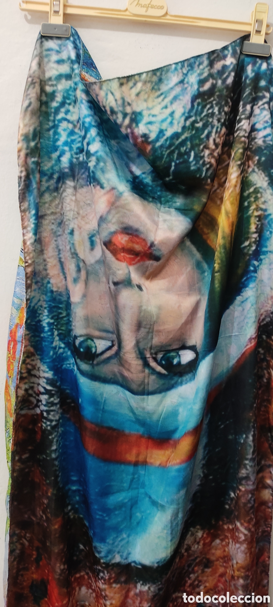 Segunda mano: Pa&ntilde;uelo Extra Largo Reversible para mujer 100% Seda - Foto 8