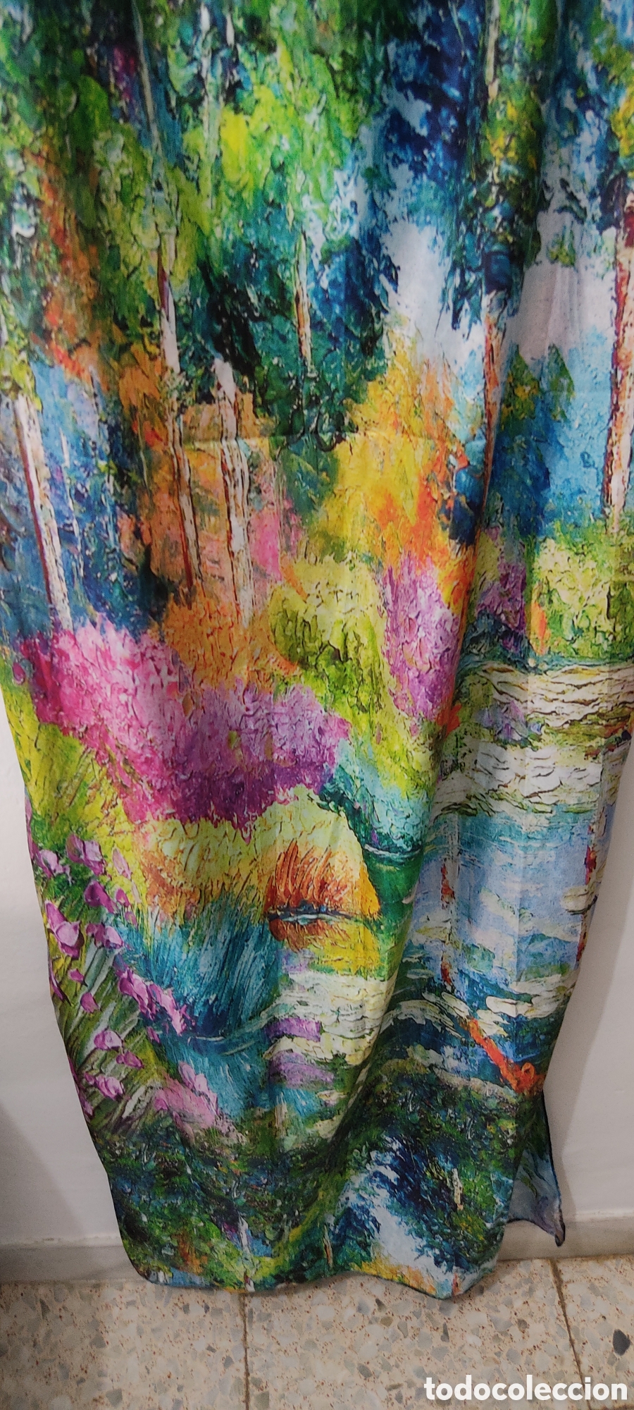 Segunda mano: Pa&ntilde;uelo Extra Largo Reversible para mujer 100% Seda - Foto 9