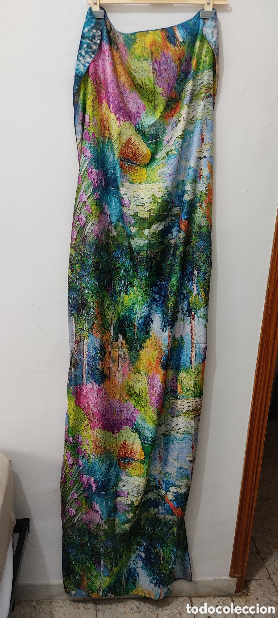 Segunda mano: Pa&ntilde;uelo Extra Largo Reversible para mujer 100% Seda - Foto 10