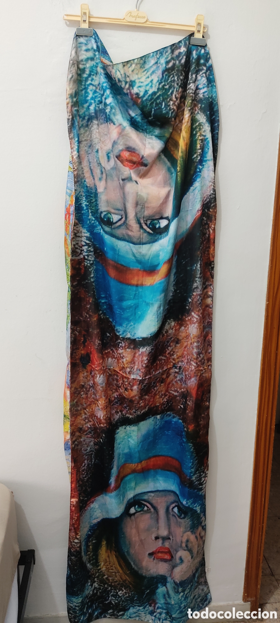 Segunda mano: Pa&ntilde;uelo Extra Largo Reversible para mujer 100% Seda - Foto 11