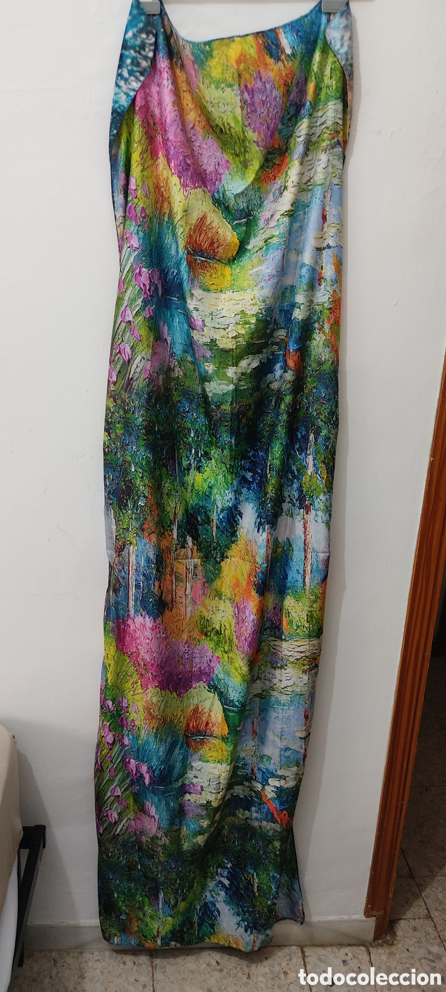 Segunda mano: Pa&ntilde;uelo Extra Largo Reversible para mujer 100% Seda - Foto 13