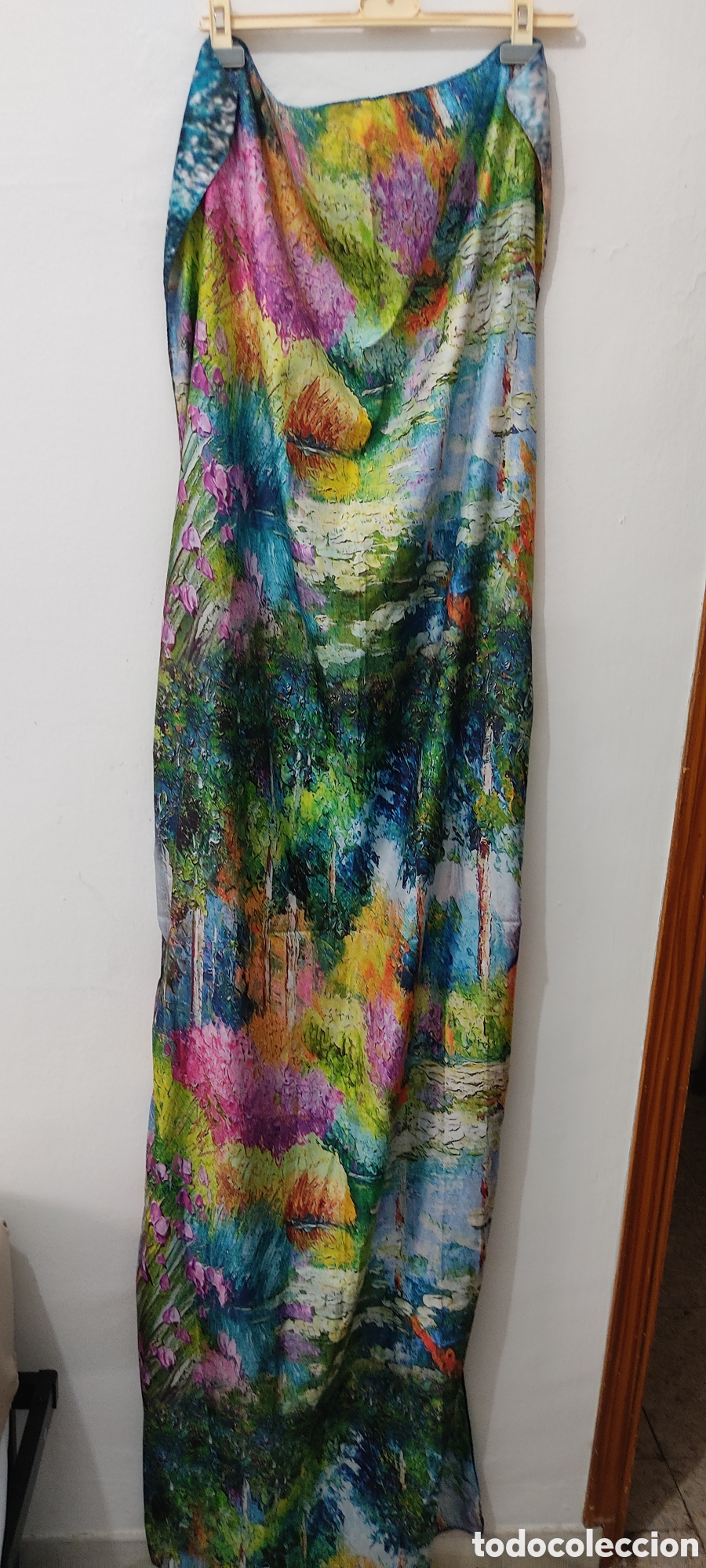 Segunda mano: Pa&ntilde;uelo Extra Largo Reversible para mujer 100% Seda - Foto 15