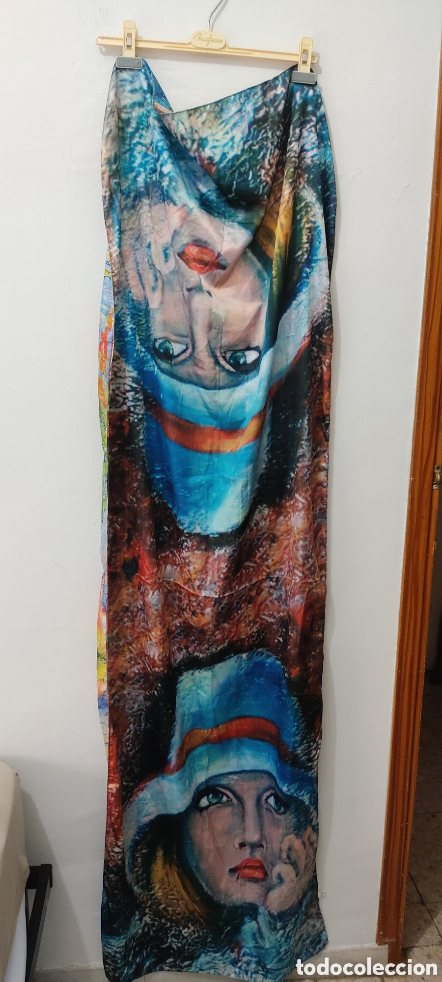 Segunda mano: Pa&ntilde;uelo Extra Largo Reversible para mujer 100% Seda - Foto 16
