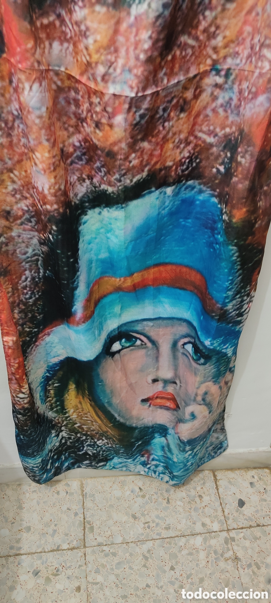 Segunda mano: Pa&ntilde;uelo Extra Largo Reversible para mujer 100% Seda - Foto 17