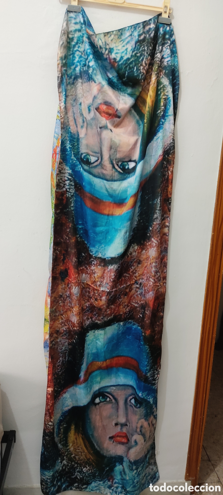 Segunda mano: Pa&ntilde;uelo Extra Largo Reversible para mujer 100% Seda - Foto 19