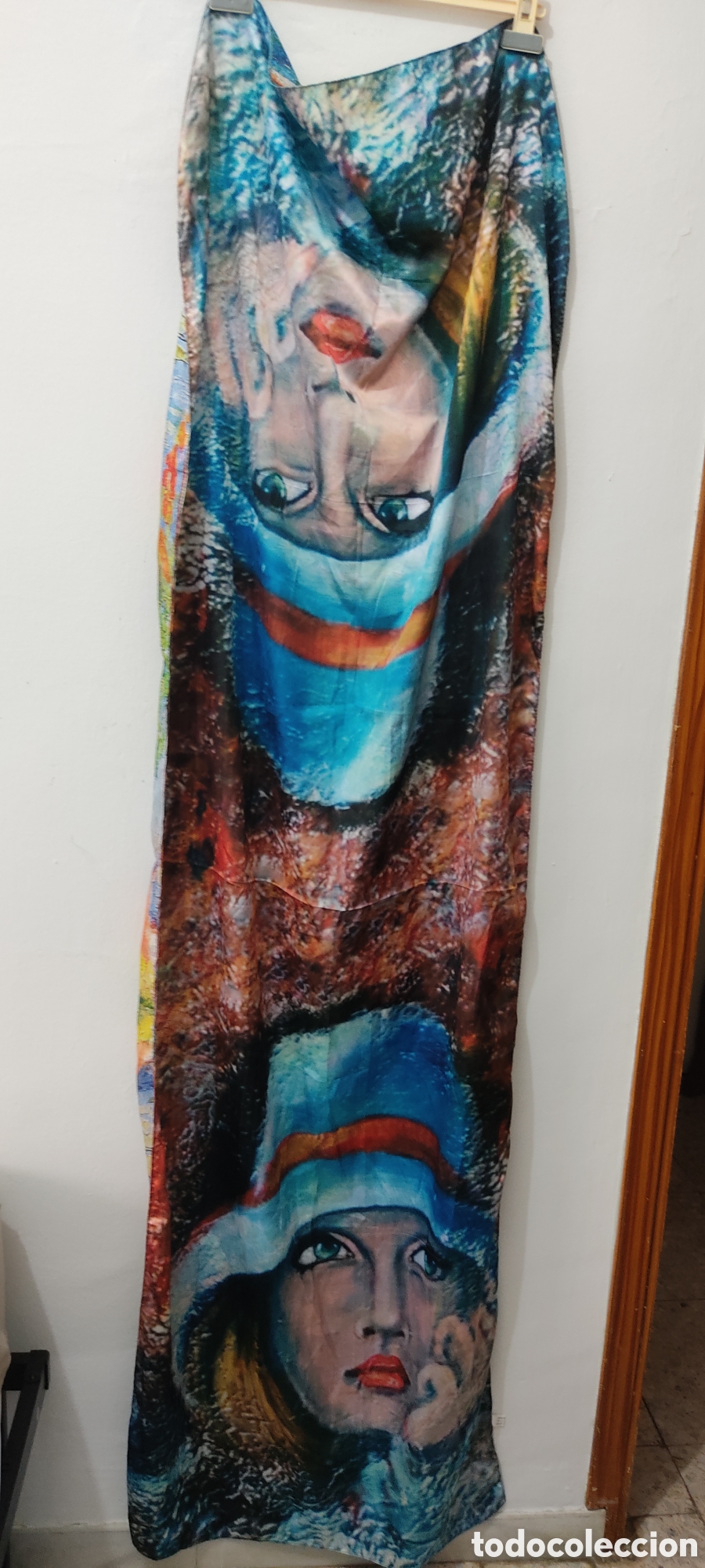 Segunda mano: Pa&ntilde;uelo Extra Largo Reversible para mujer 100% Seda - Foto 21