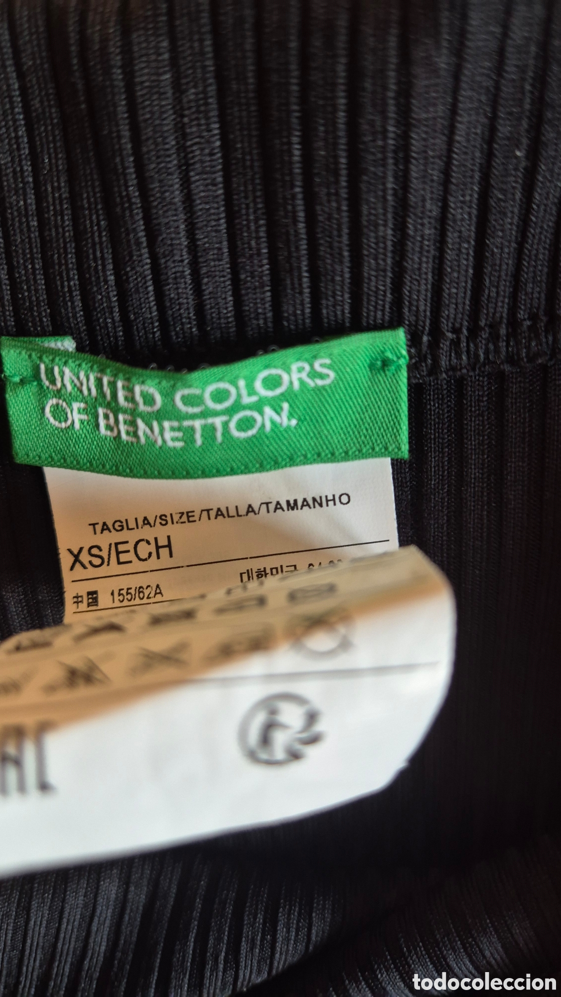 Segunda mano: Falda midi negra Benetton - Foto 2