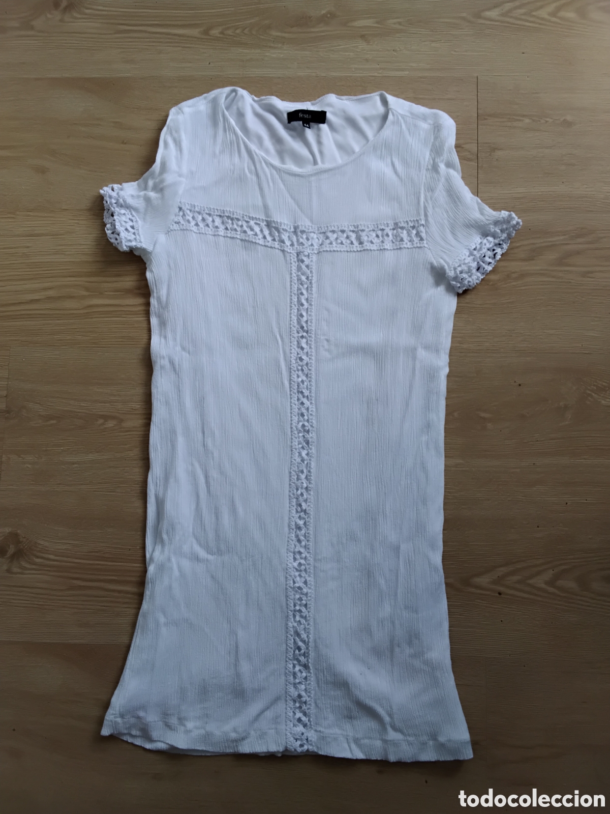 Segunda mano: Vestido Blanco Festa - Foto 3