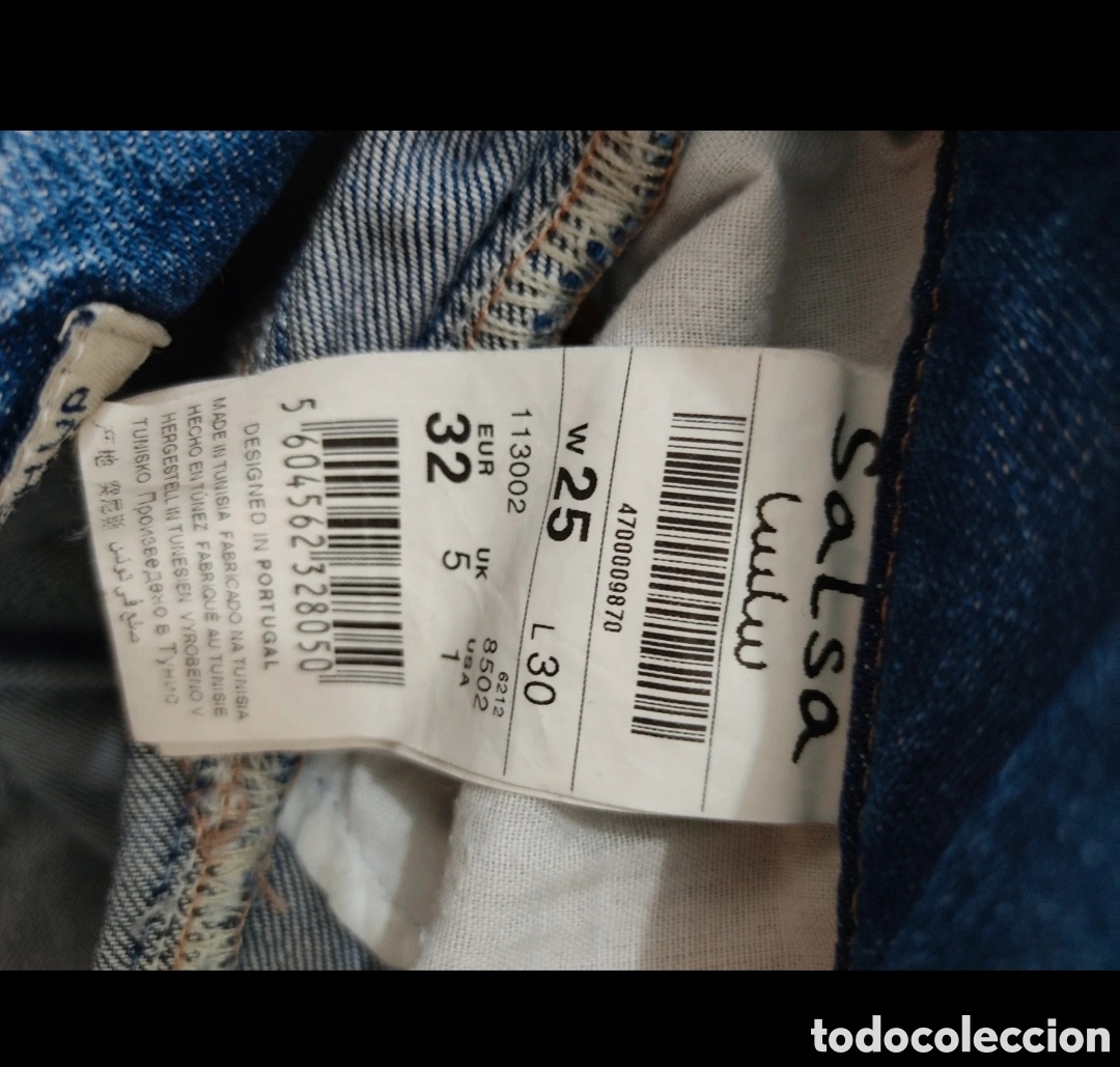 Segunda mano: Vaqueros Tobilleros Push Up para mujer S marca Salsa - Foto 10
