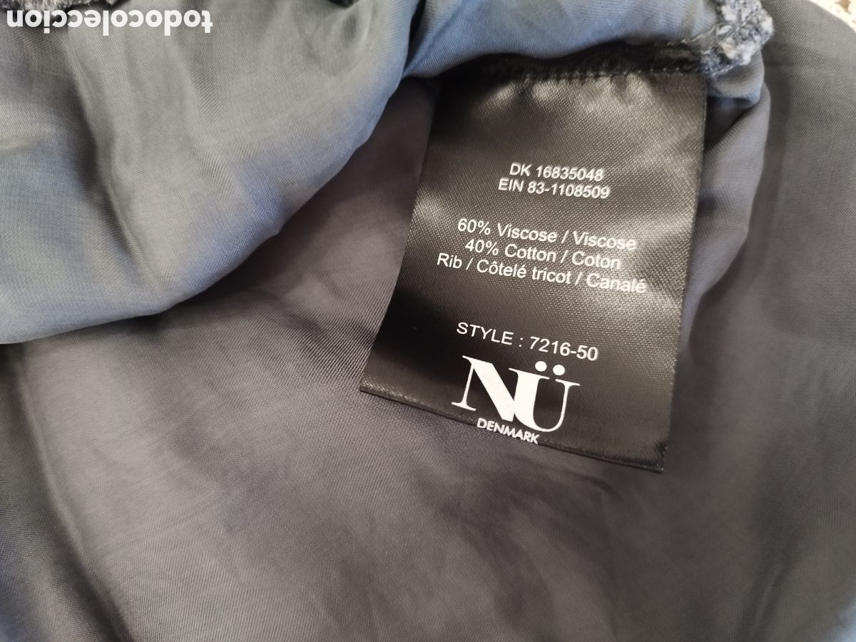 Segunda mano: Top N&uuml; Denmark gris talla M - Foto 3