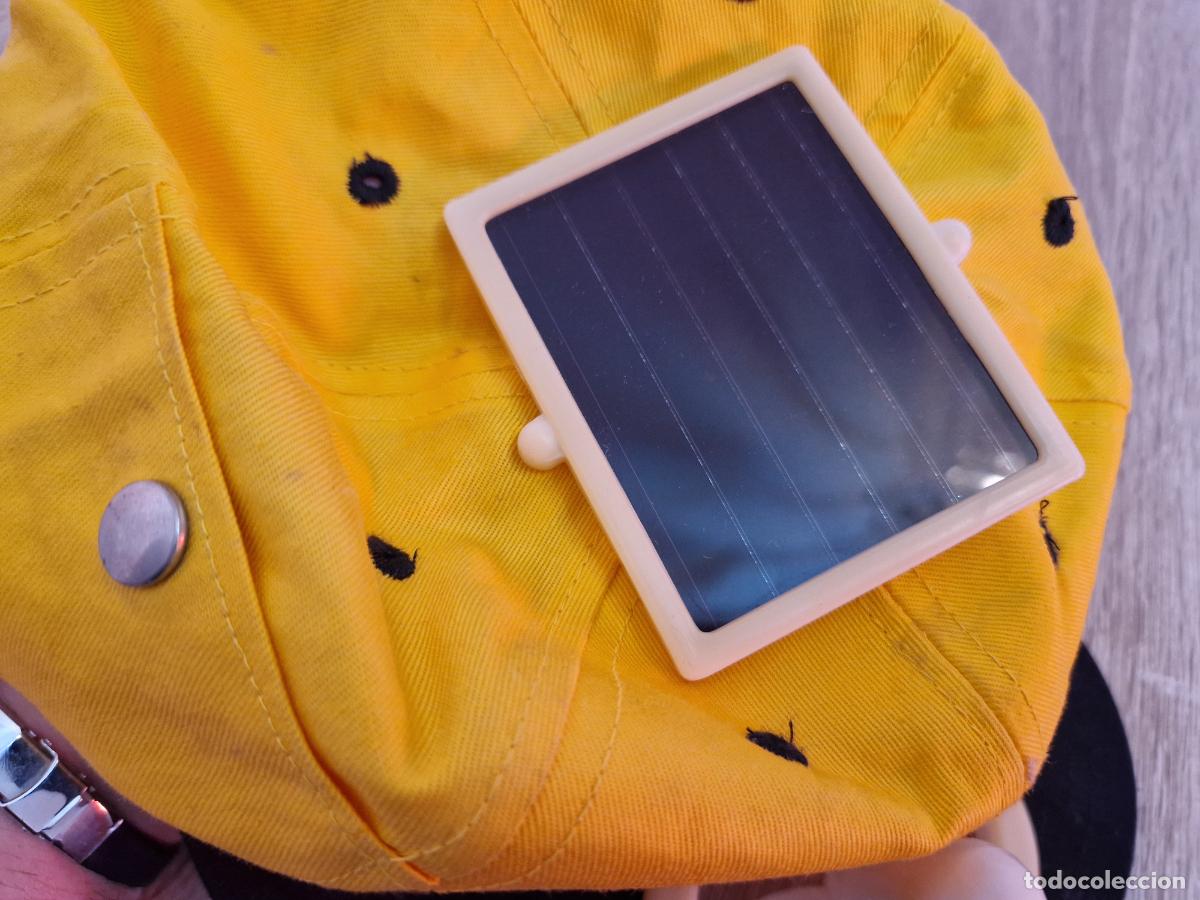 Segunda mano: ANTIGUA GORRA VENTILADOR CON PLACA SOLAR PANEL - Foto 3