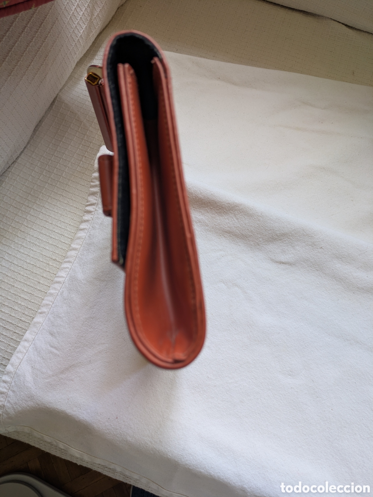 Segunda mano: Bolso supervintage naranja oscuro. - Foto 4