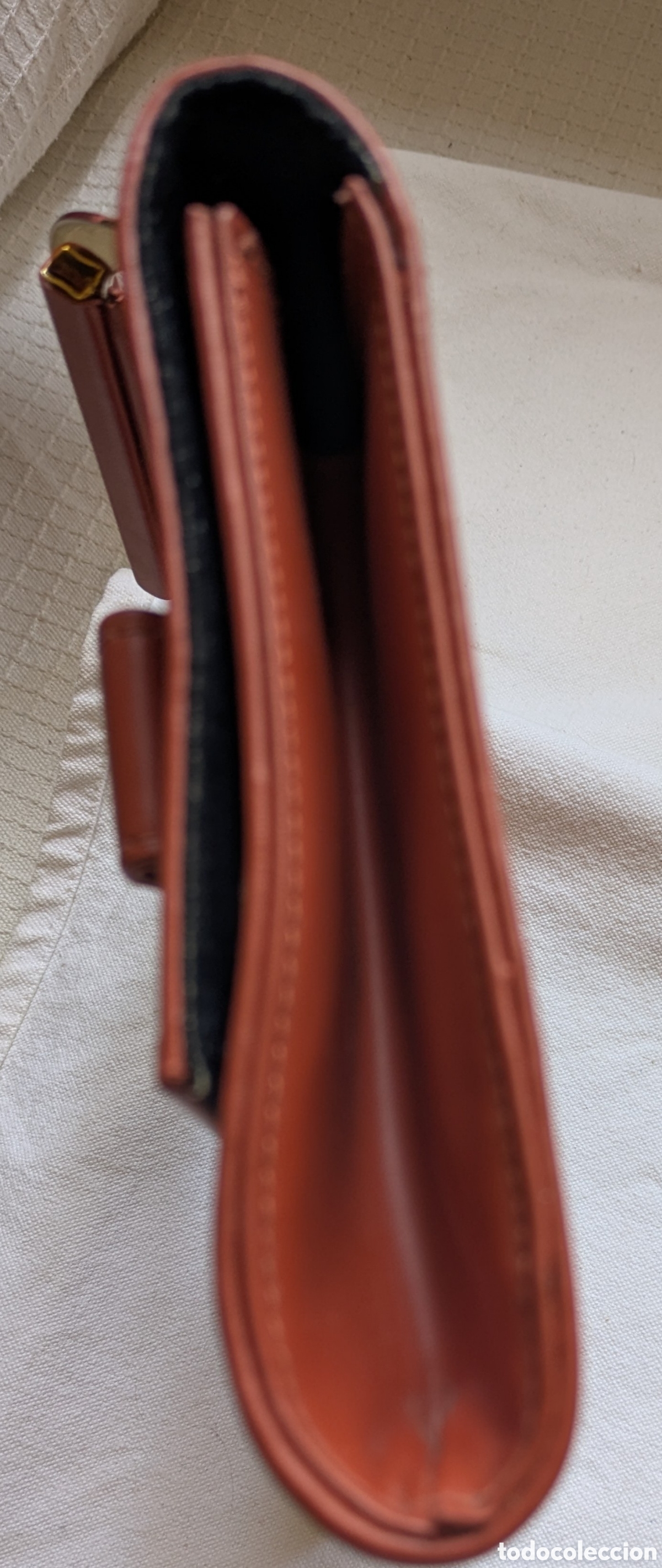Segunda mano: Bolso supervintage naranja oscuro. - Foto 6
