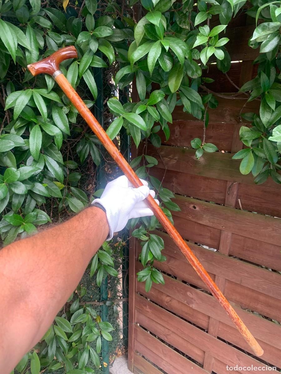 Segunda mano: BAST&Oacute;N DE MADERA UNISEX 78 cm - Foto 8