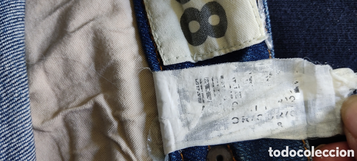Segunda mano: Bermudas Vaqueras Vintage para mujer talla M marca Blanco - Foto 6