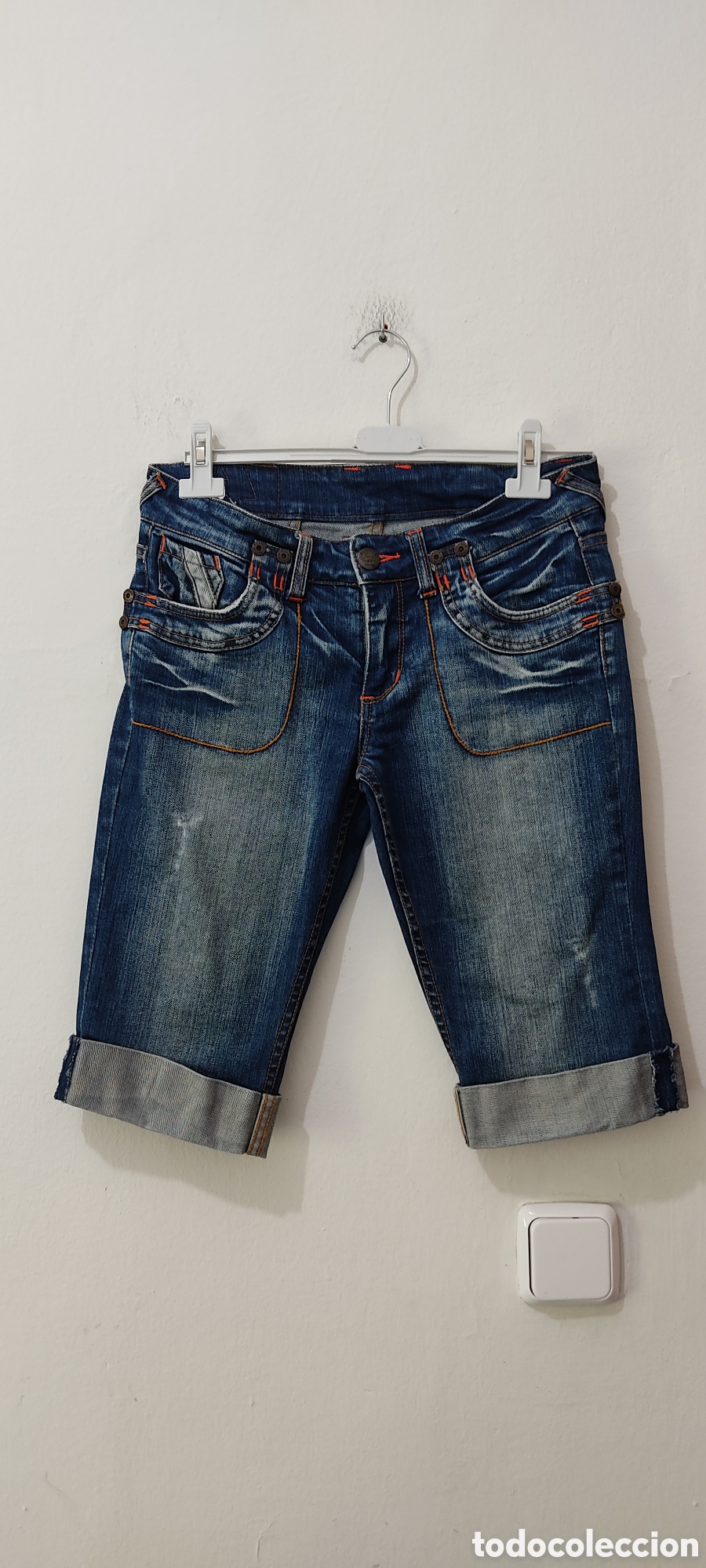 Segunda mano: Bermudas Vaqueras Vintage para mujer talla M marca Blanco - Foto 10
