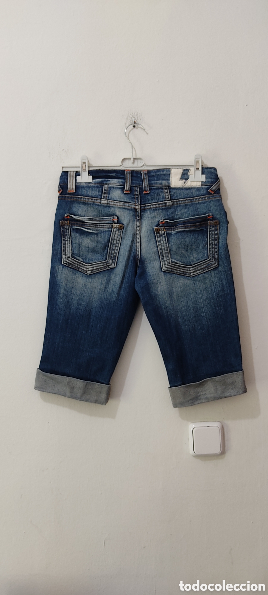Segunda mano: Bermudas Vaqueras Vintage para mujer talla M marca Blanco - Foto 13