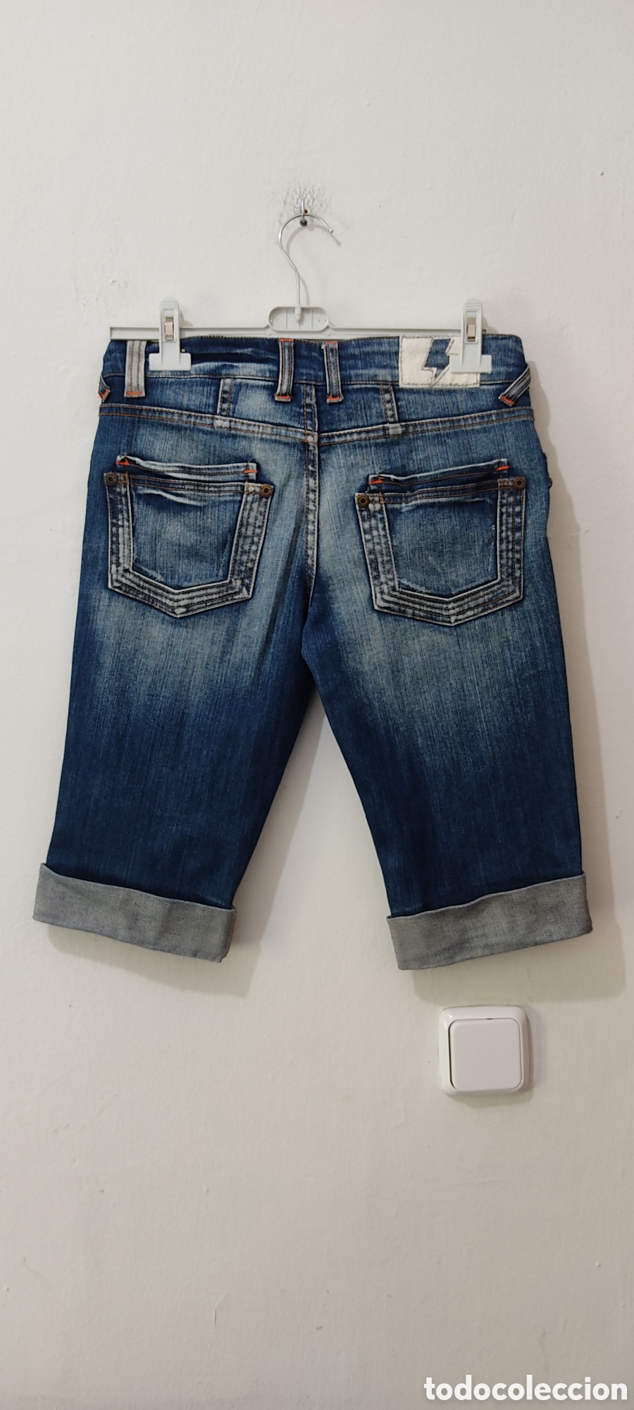 Segunda mano: Bermudas Vaqueras Vintage para mujer talla M marca Blanco - Foto 16