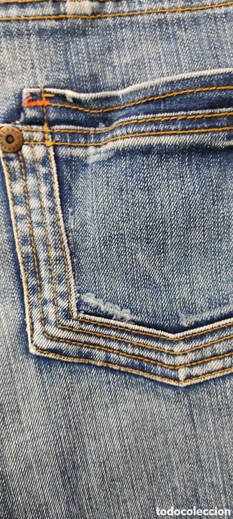 Segunda mano: Bermudas Vaqueras Vintage para mujer talla M marca Blanco - Foto 18