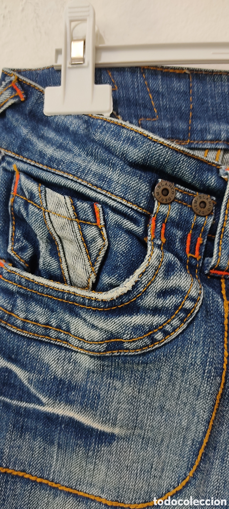 Segunda mano: Bermudas Vaqueras Vintage para mujer talla M marca Blanco - Foto 22