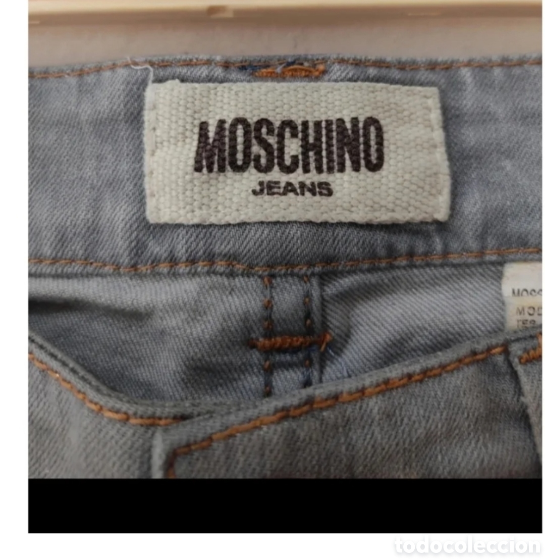 Segunda mano: Vaqueros Rectos para mujer talla M marca Moschino - Foto 10