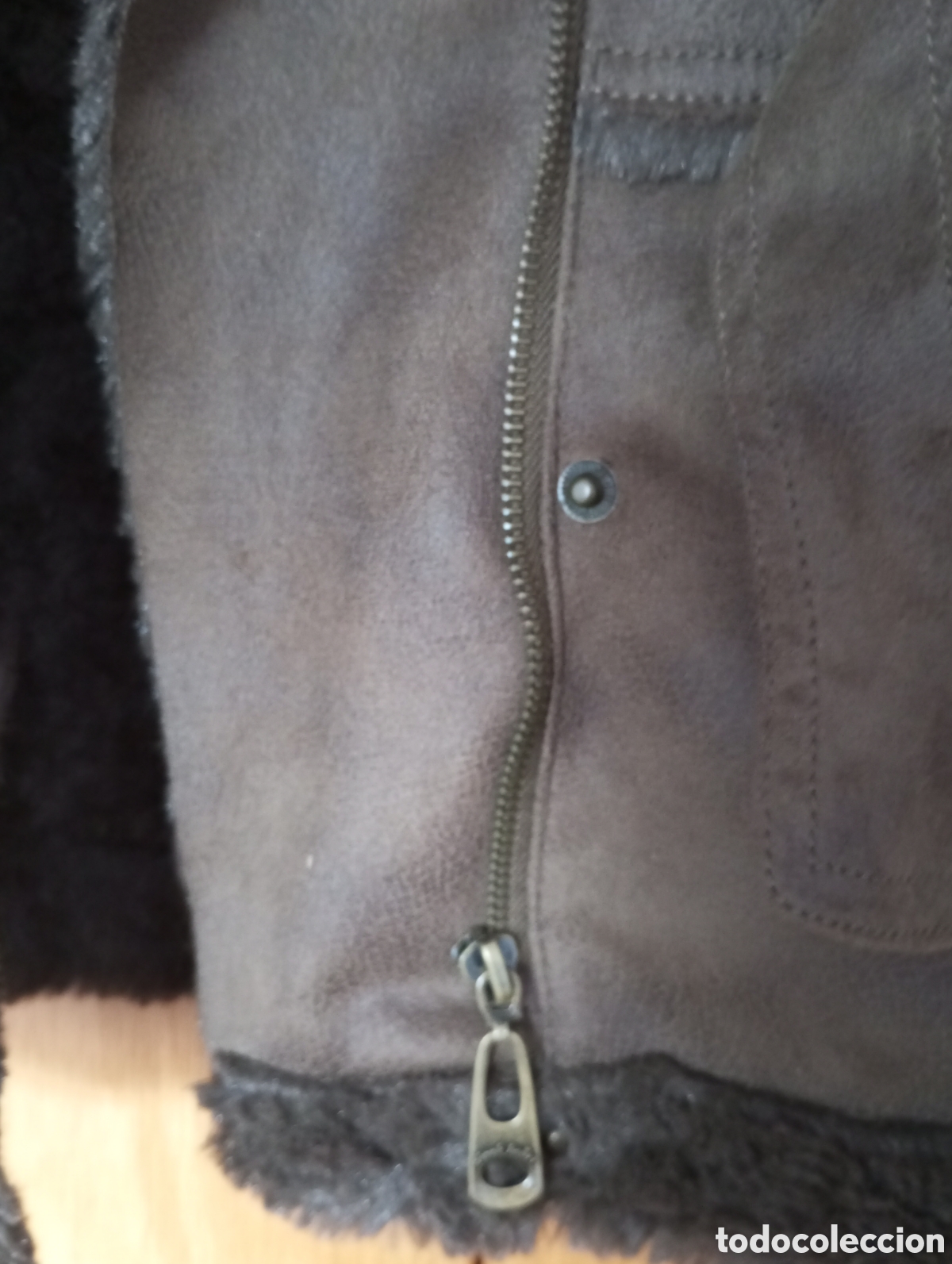 Segunda mano: Chaqueton p&iacute;el vuelta forrada - Foto 4
