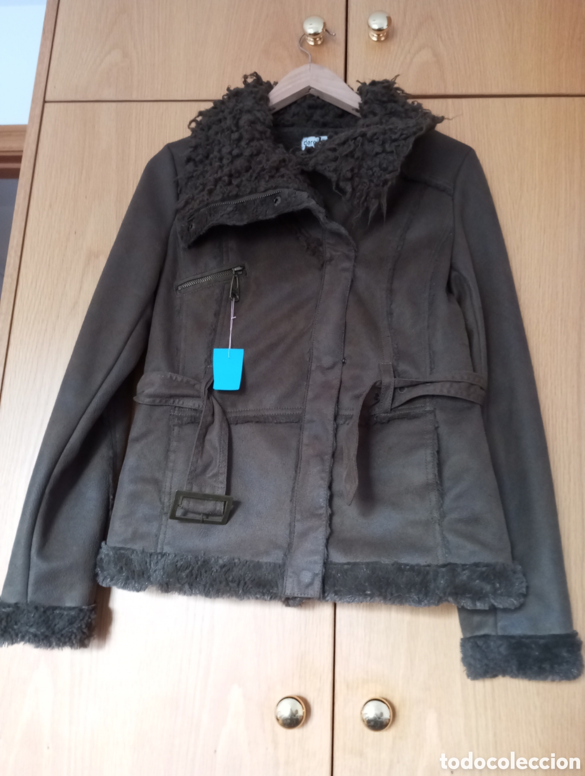 Segunda mano: Chaqueton p&iacute;el vuelta forrada - Foto 1