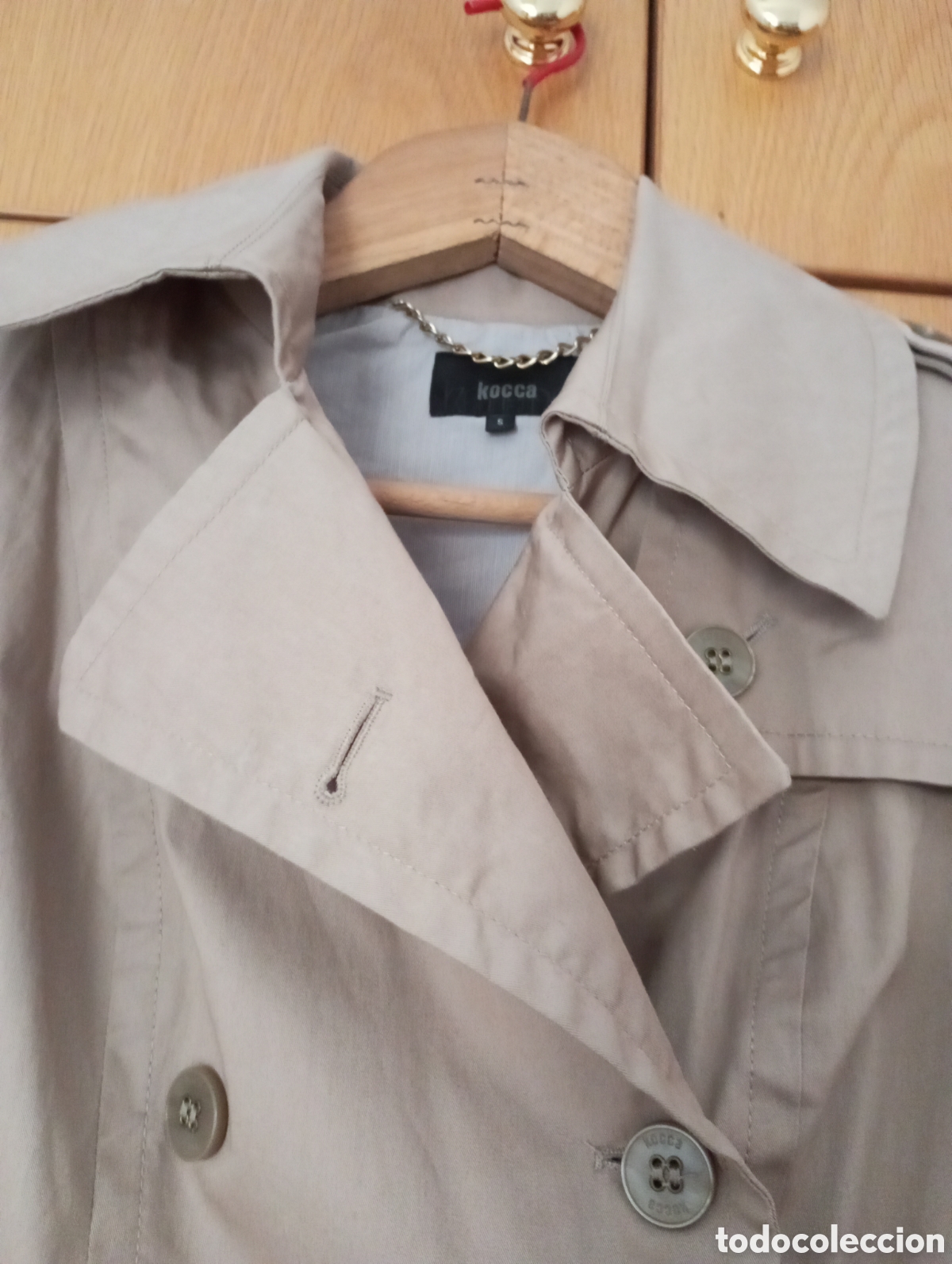 Segunda mano: Gabardina KOCCAen beig - Foto 3