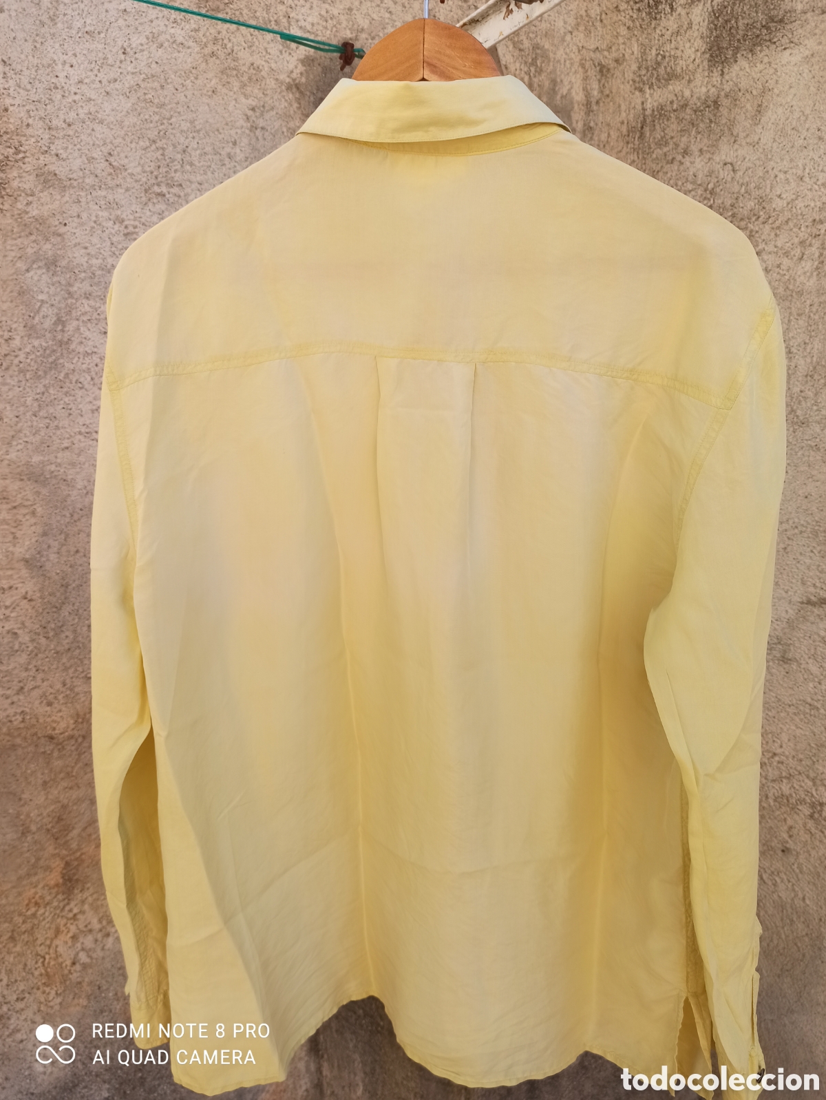 Segunda mano: Blusa 100 % seda. Color pistacho - Foto 3