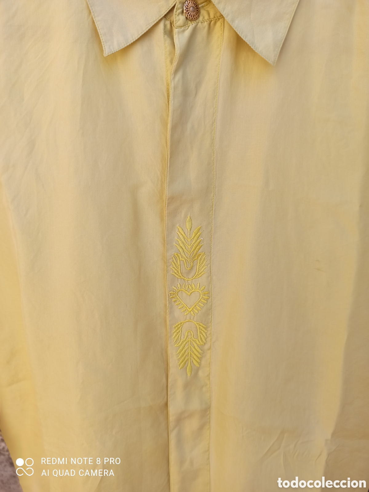 Segunda mano: Blusa 100 % seda. Color pistacho - Foto 5