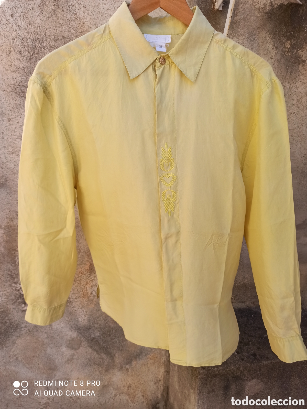 Segunda mano: Blusa 100 % seda. Color pistacho - Foto 7