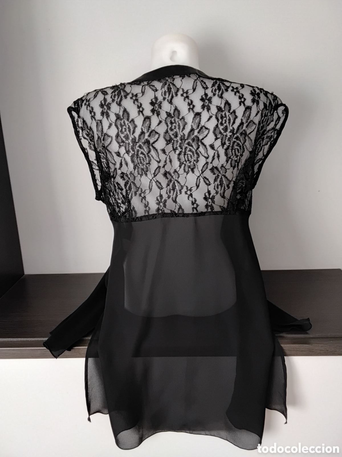 Segunda mano: Blusa Transparente y encaje - Foto 3