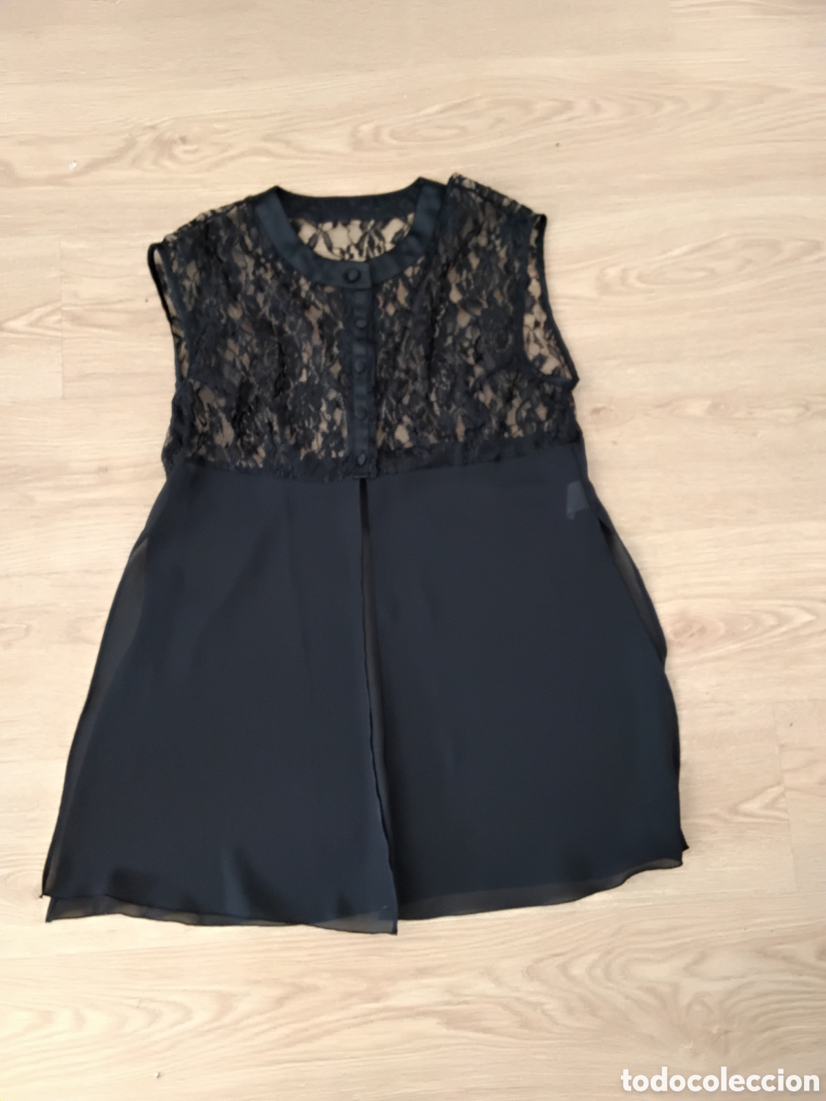 Segunda mano: Blusa Transparente y encaje - Foto 5
