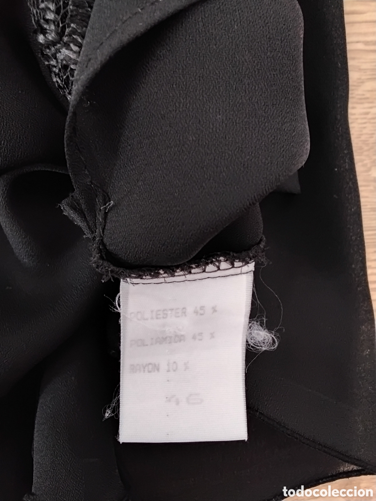 Segunda mano: Blusa Transparente y encaje - Foto 7