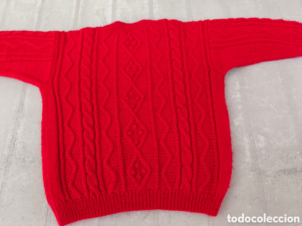 Segunda mano: Jersey de lana, artesanal. Como nuevo - Foto 3