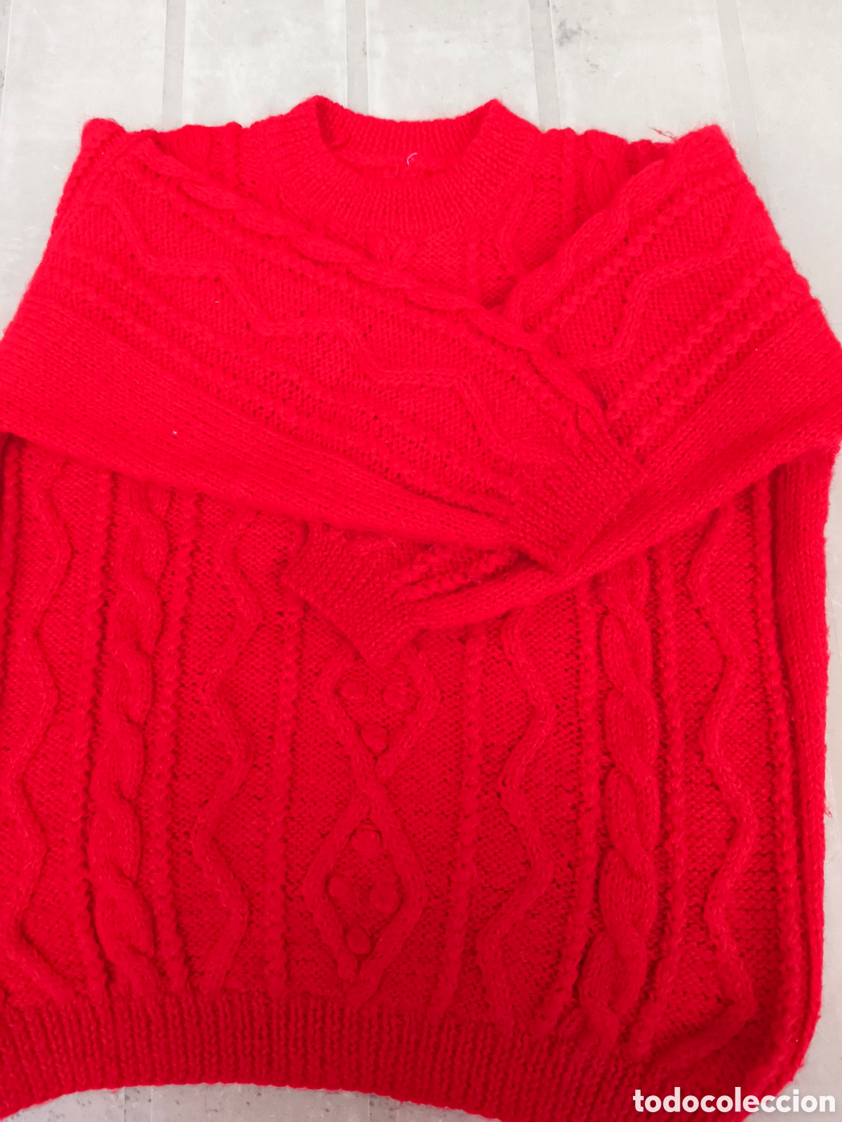 Segunda mano: Jersey de lana, artesanal. Como nuevo - Foto 6