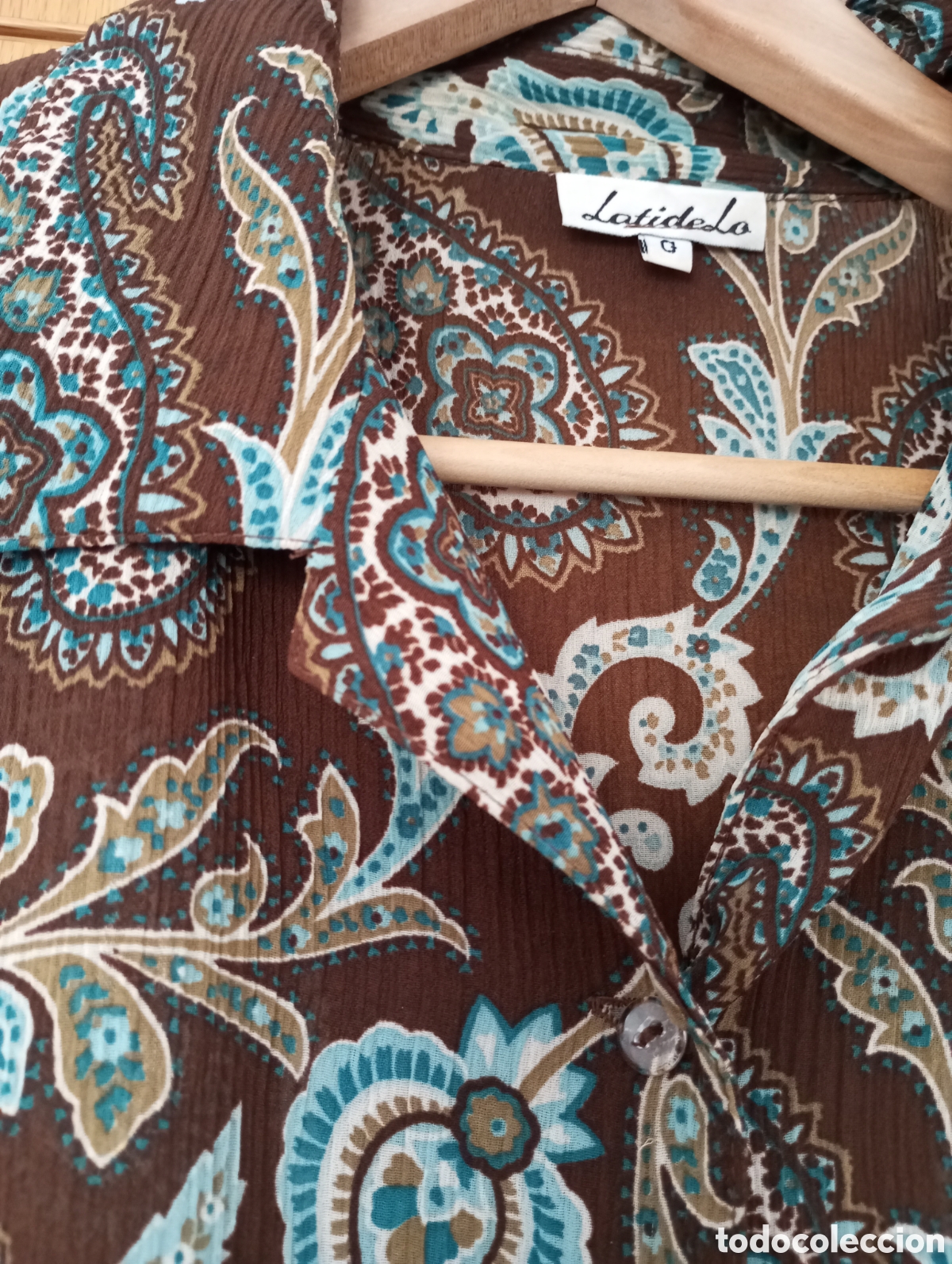 Segunda mano: Blusa estampada abierta - Foto 2